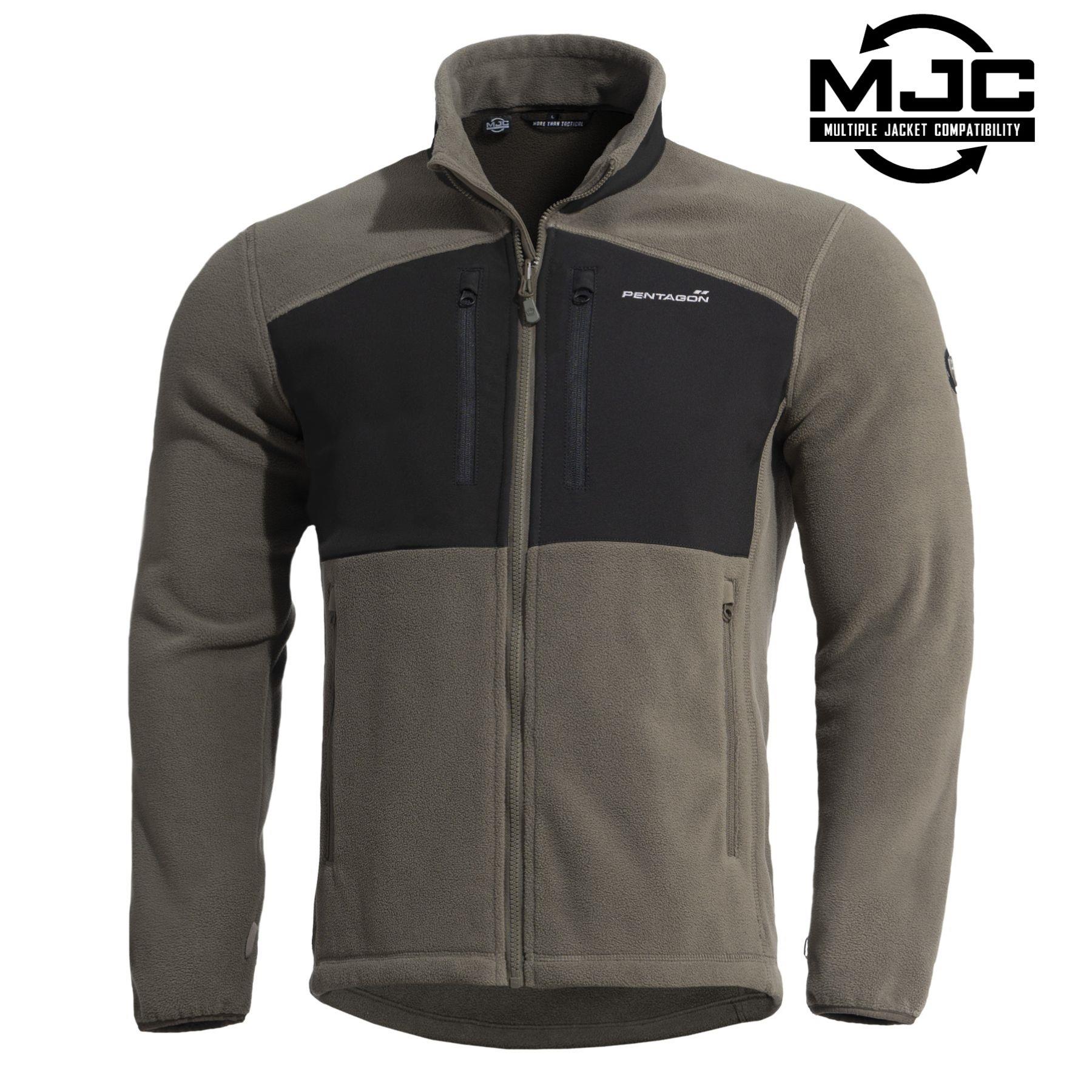 Shell and Fleece Jacket アミパリス Blauer - 4675 - Softshell Hybrid Jacket - Police fleece jacket
